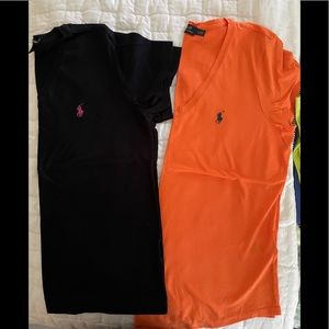 2 VGUC Ralph Lauren ss shirts, Halloween!